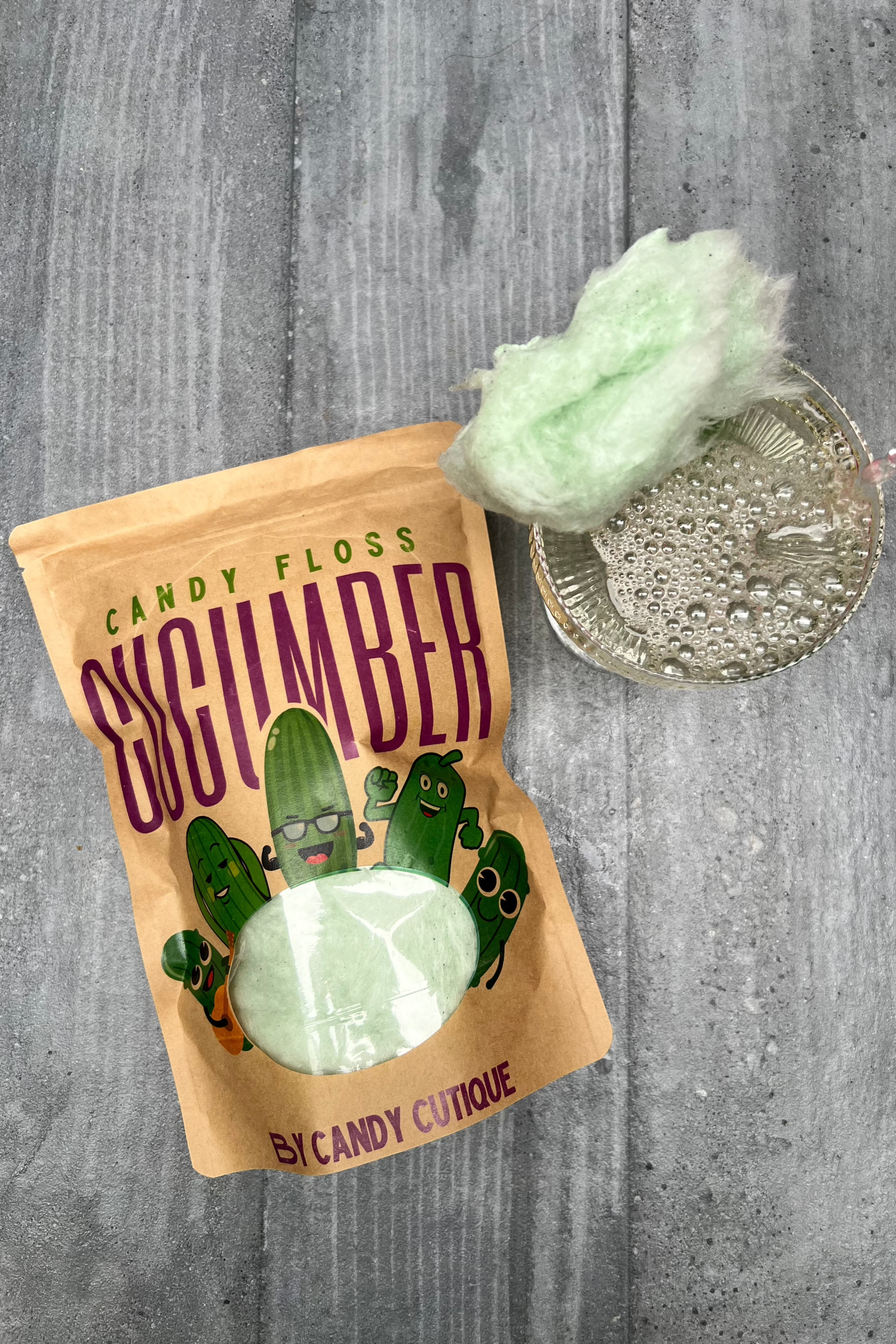 Cucumber Candy Floss Jumbo Bag
